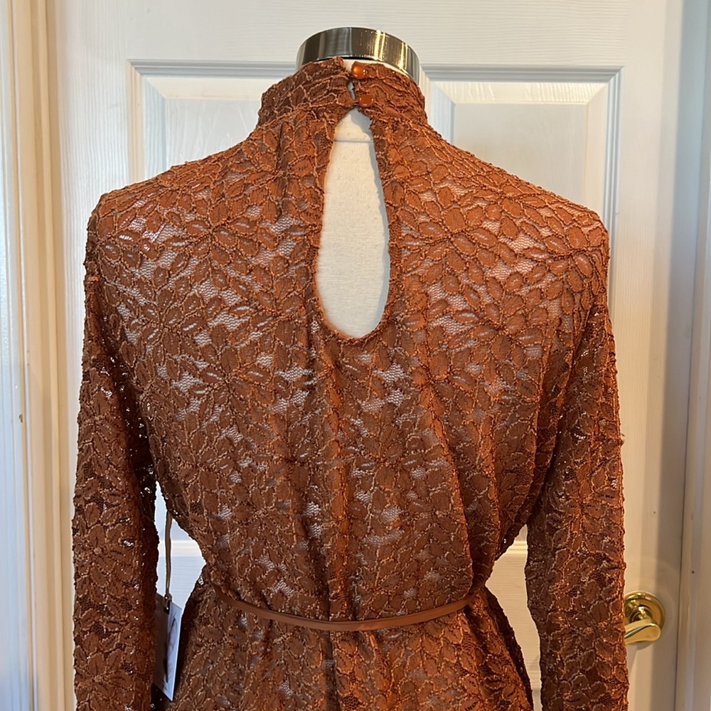 NWT Jessica Simpson Maternity Lacy Mini Dress - Picture 7 of 14